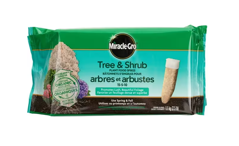 Bâtonnets d'engrais pour arbres et arbustes - Miracle-Gro pqt. 10
