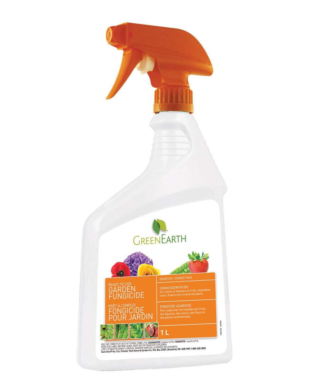 Fongicide pour jardin - GreenEarth 1 L
