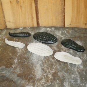 Petit crocodile en 3 pièces