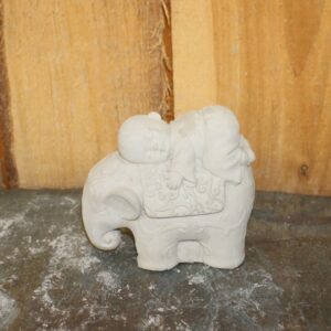 Éléphant avec Bouddha